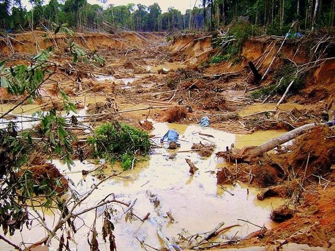 En este momento estás viendo ¡PERU LA MINERIA ESTA ARRAZANDO LA AMAZONIA ¡